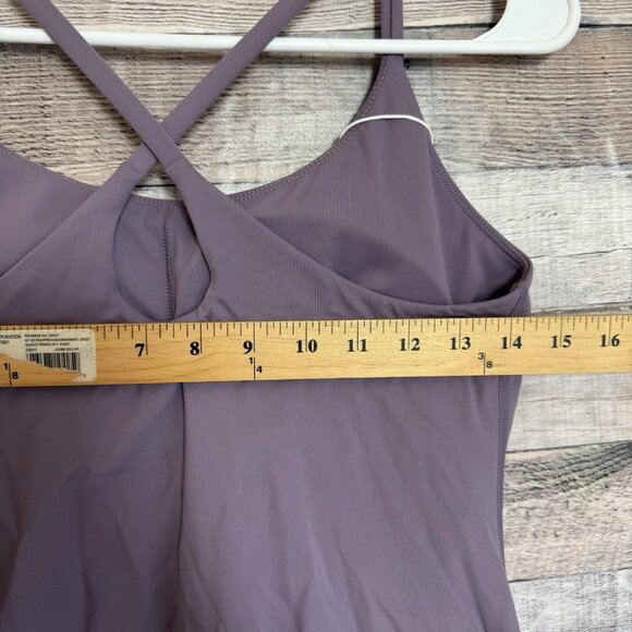 Halara Softly Zero Plush Backless Active Dress Tulip Purple, Size Small NWT - Picture 8 of 11